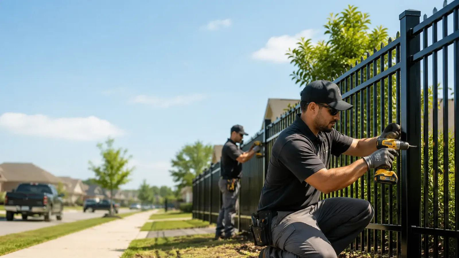 Metal Fence Installation in Tuscola, IL